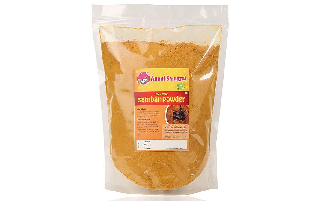 Ammi Samayal Sambar Powder - Home Made    Pack  1 kilogram